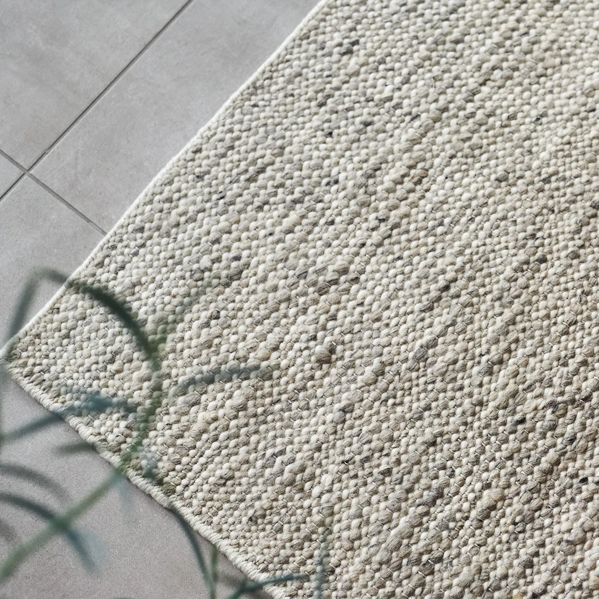 Tappeto in lana Fawn bianco.jg{font-size:18px}80x240 cm
