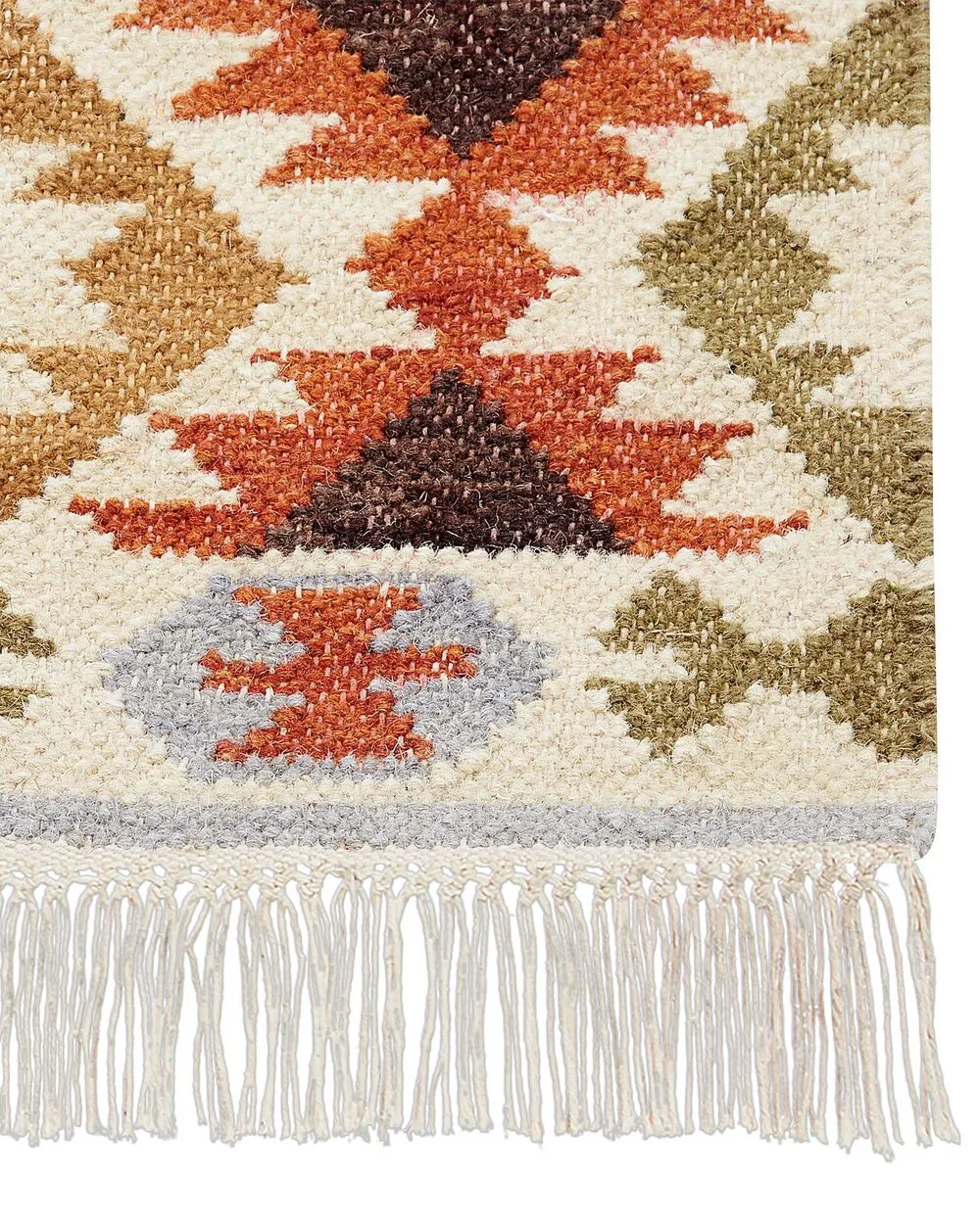 Tappeto Kilim lana multicolore 200 x 300 cm VOSKETAP