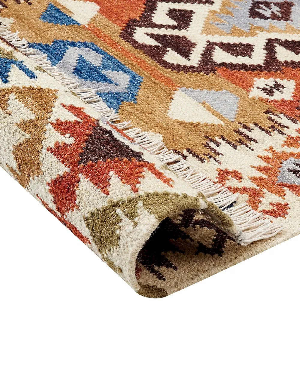 Tappeto Kilim lana multicolore 200 x 300 cm VOSKETAP