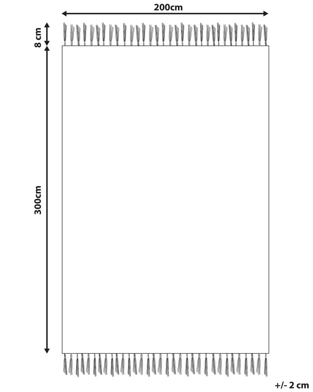 Tappeto Kilim lana multicolore 200 x 300 cm VOSKETAP