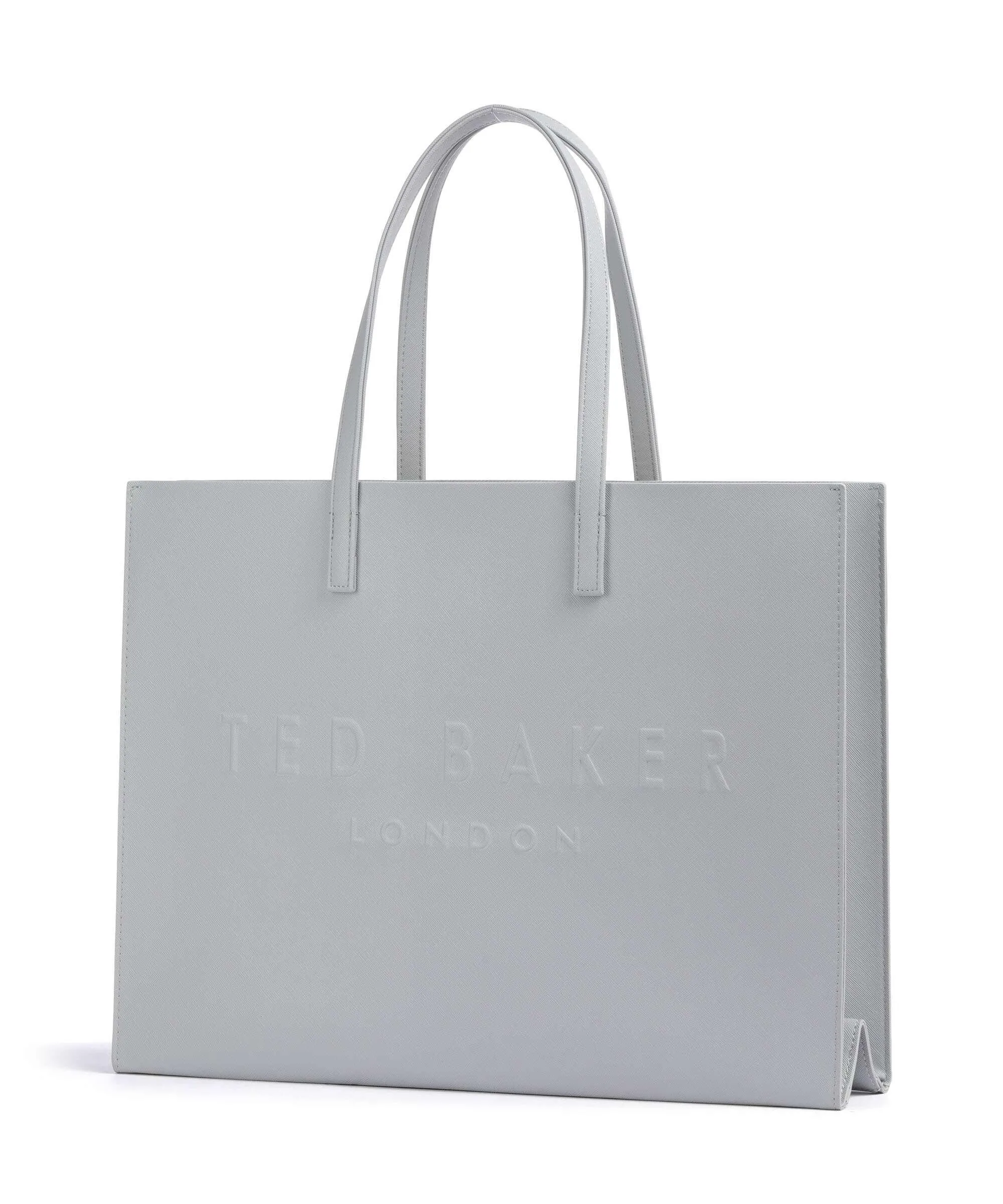  Ted Baker Sukicon Borsa shopper pelle sintetica grigio chiaro  