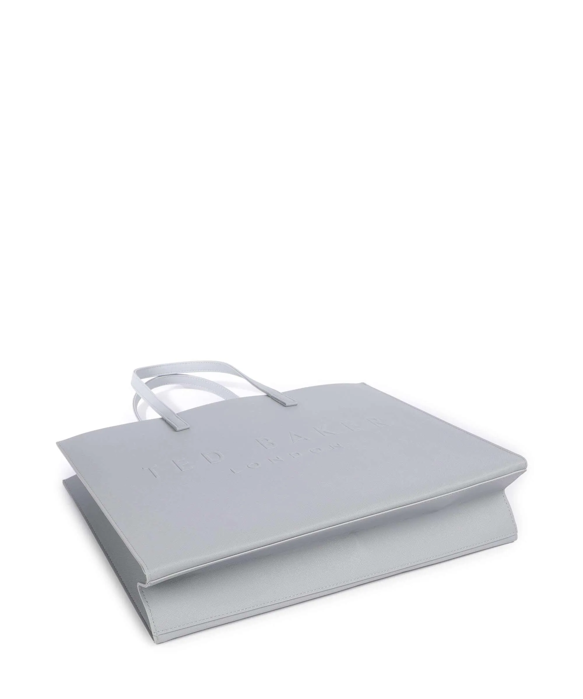  Ted Baker Sukicon Borsa shopper pelle sintetica grigio chiaro  