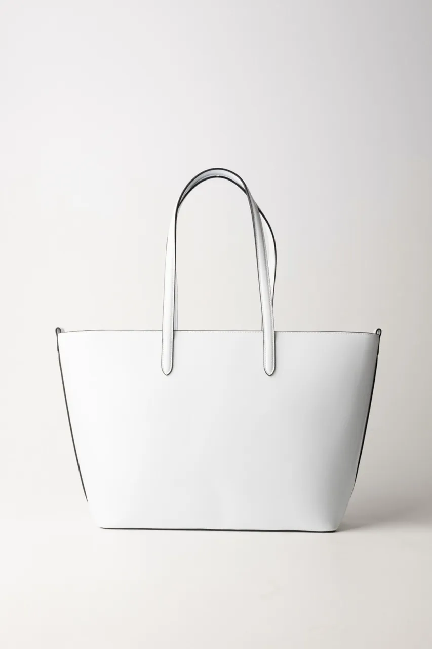 Tote bag con logo WHITE