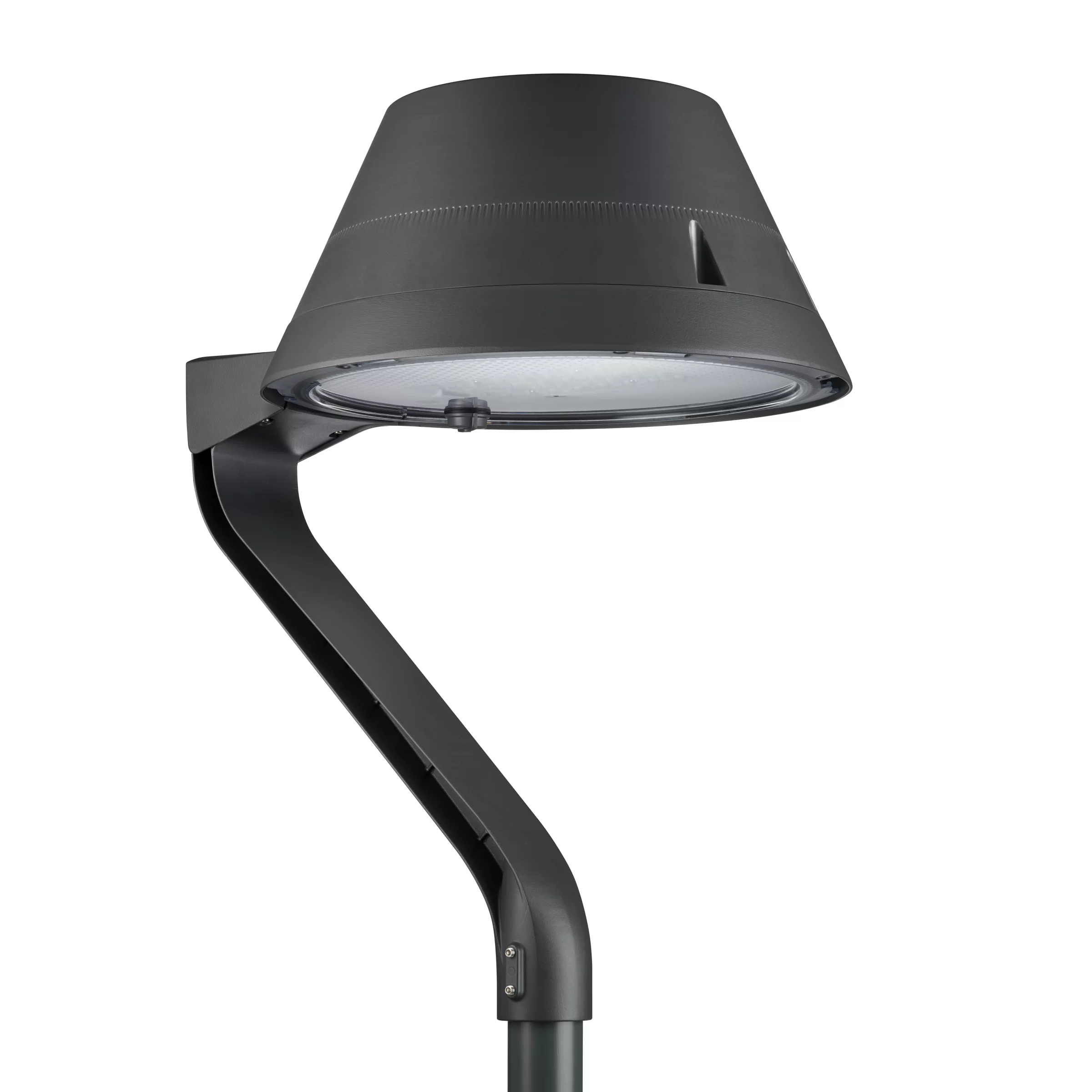 TownTune asimmetrico Lyre DTC, Urban road & street light, 43.5 W, 4312 lm, 3000 K, CRI80, DALI, Distribuzione Larga DW50, Cl