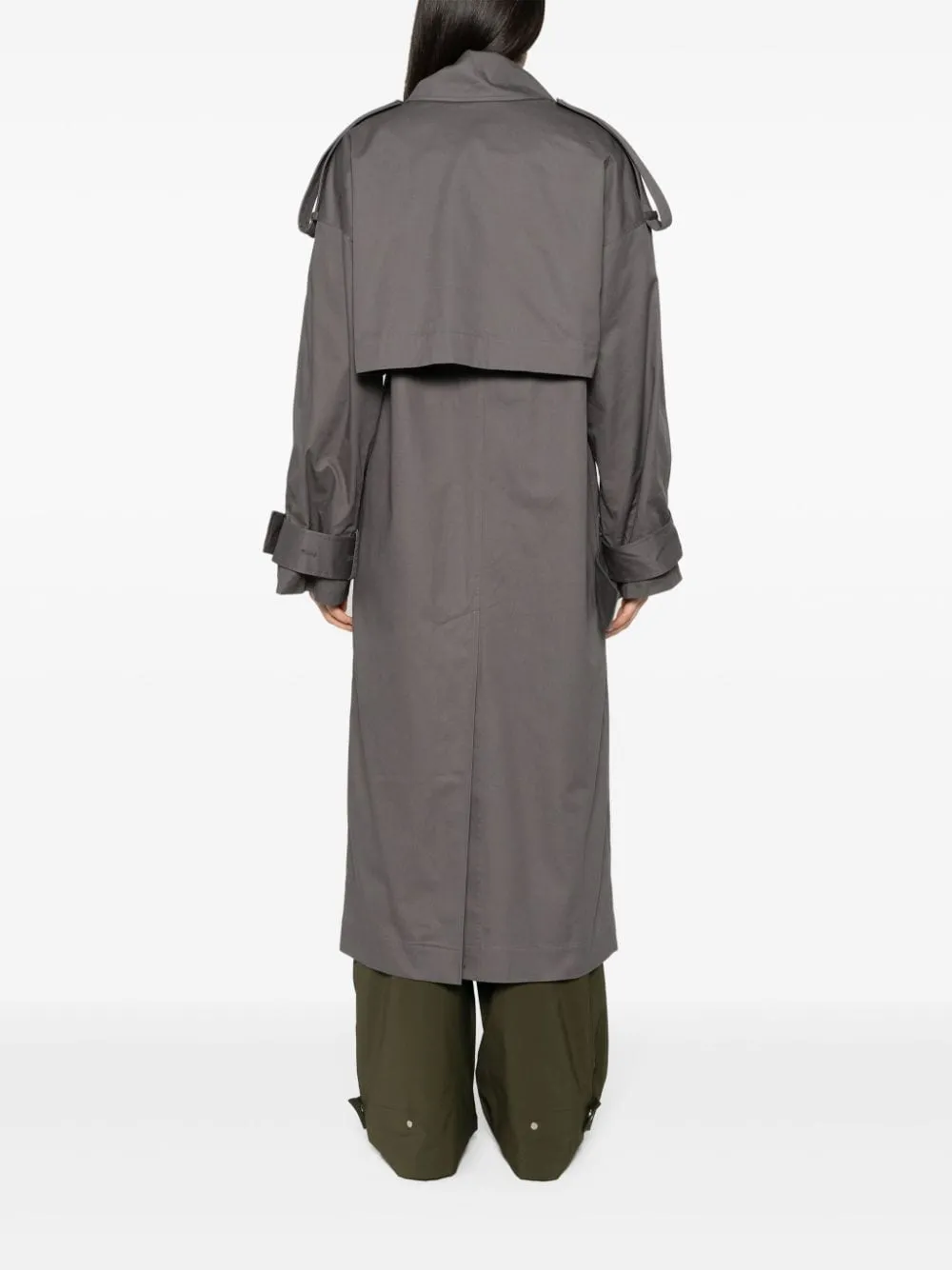 Trench Atom in grigio - donna