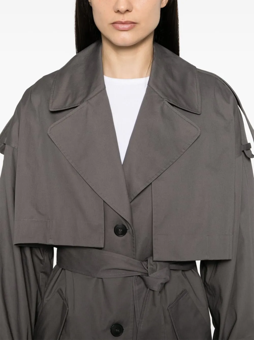 Trench Atom in grigio - donna