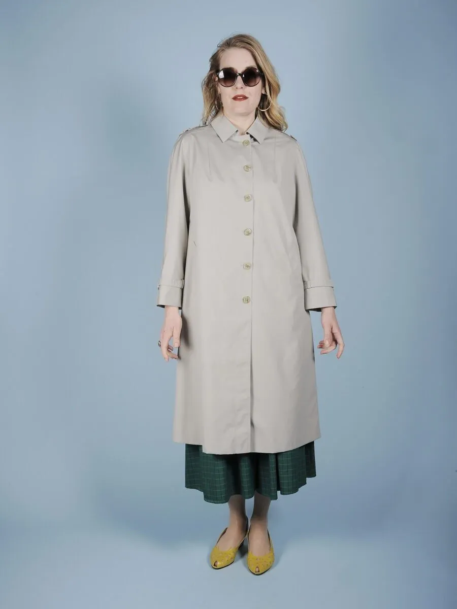 Trench francese color kaki