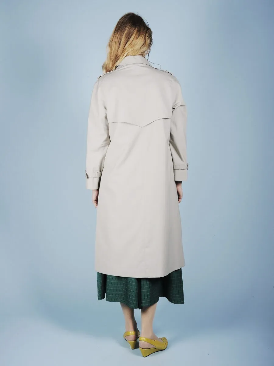 Trench francese color kaki