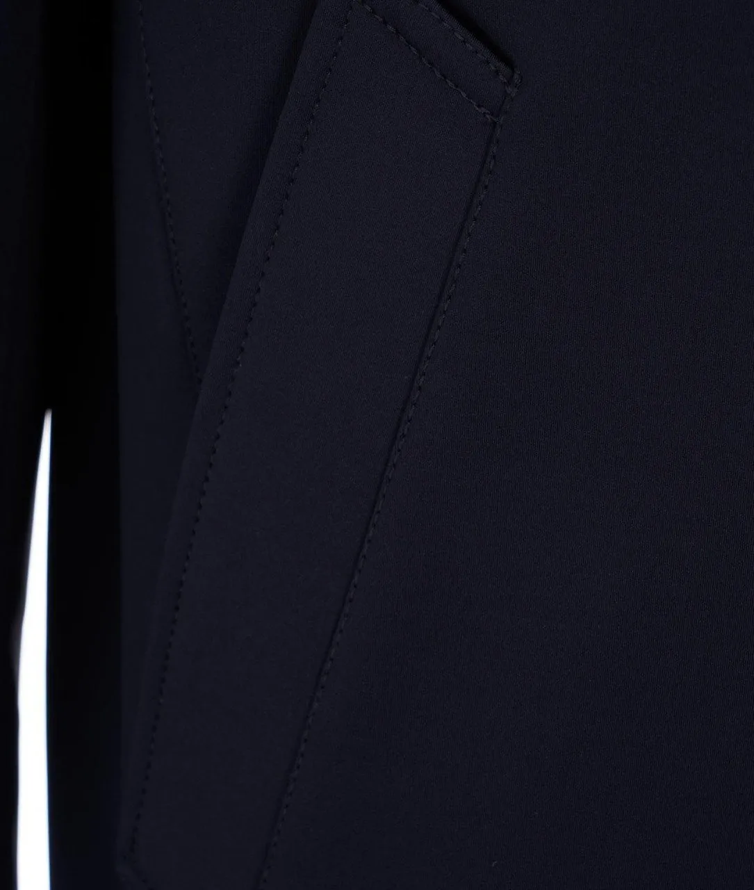Trench Naoki blu scuro blu scuro