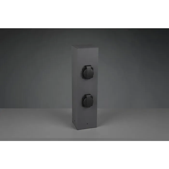 Trio Garden Socket Presa elettrica Antracite