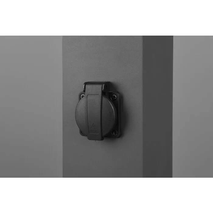 Trio Garden Socket Presa elettrica Antracite