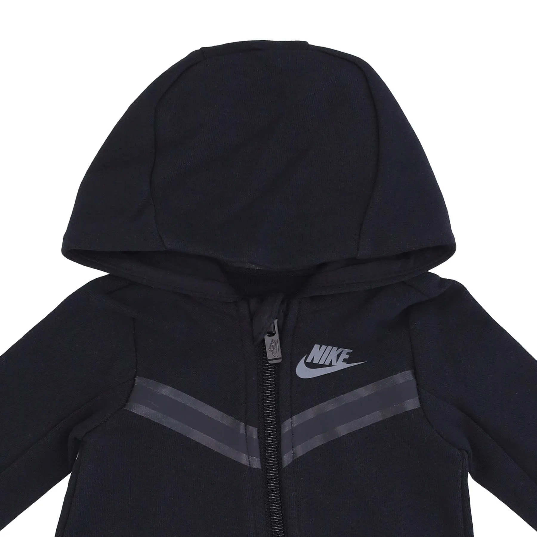 Tuta Intera Neonato Tech Fleece Set Black