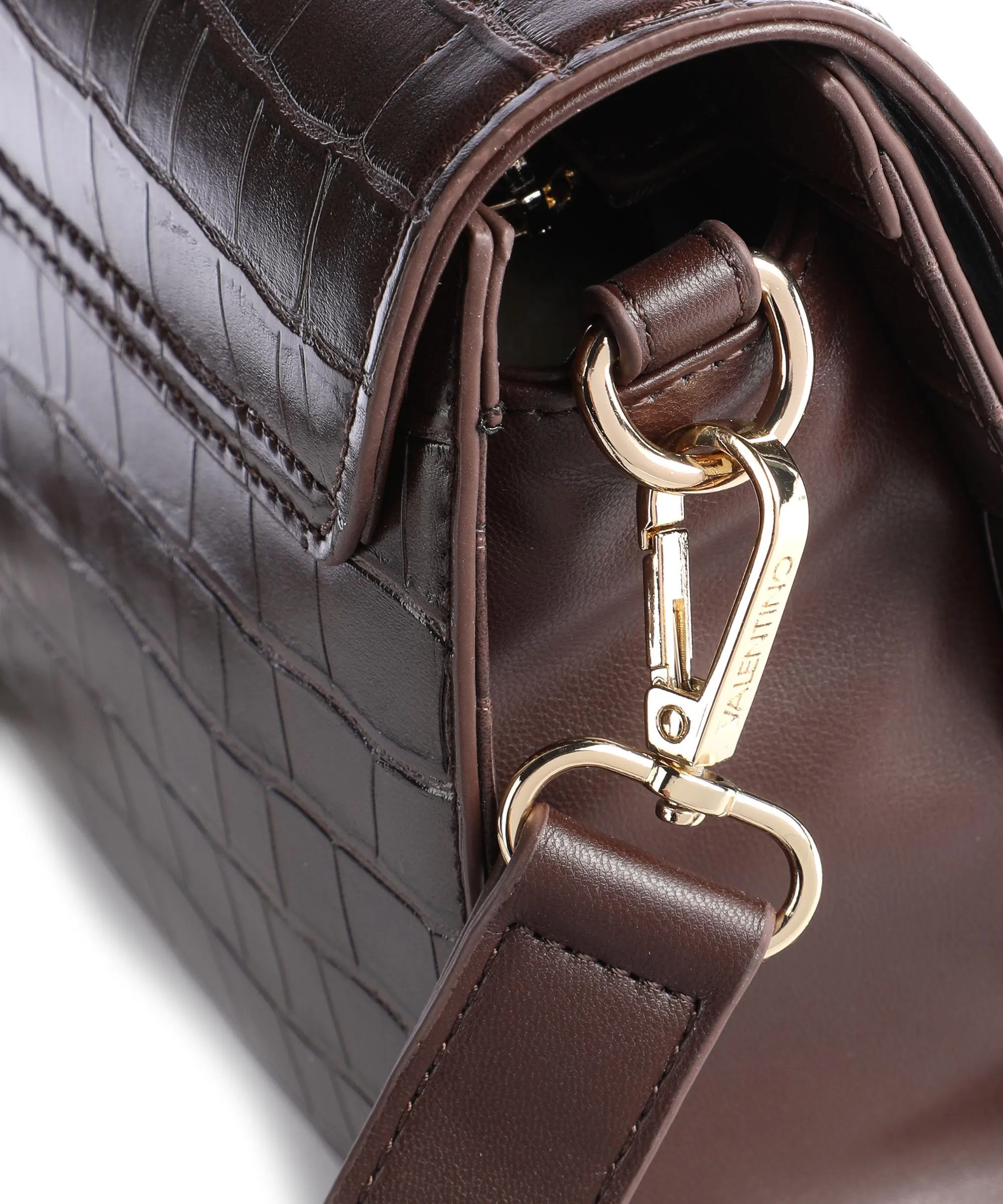  Valentino Bags Satai Borsa a tracolla pelle sintetica marrone scuro  