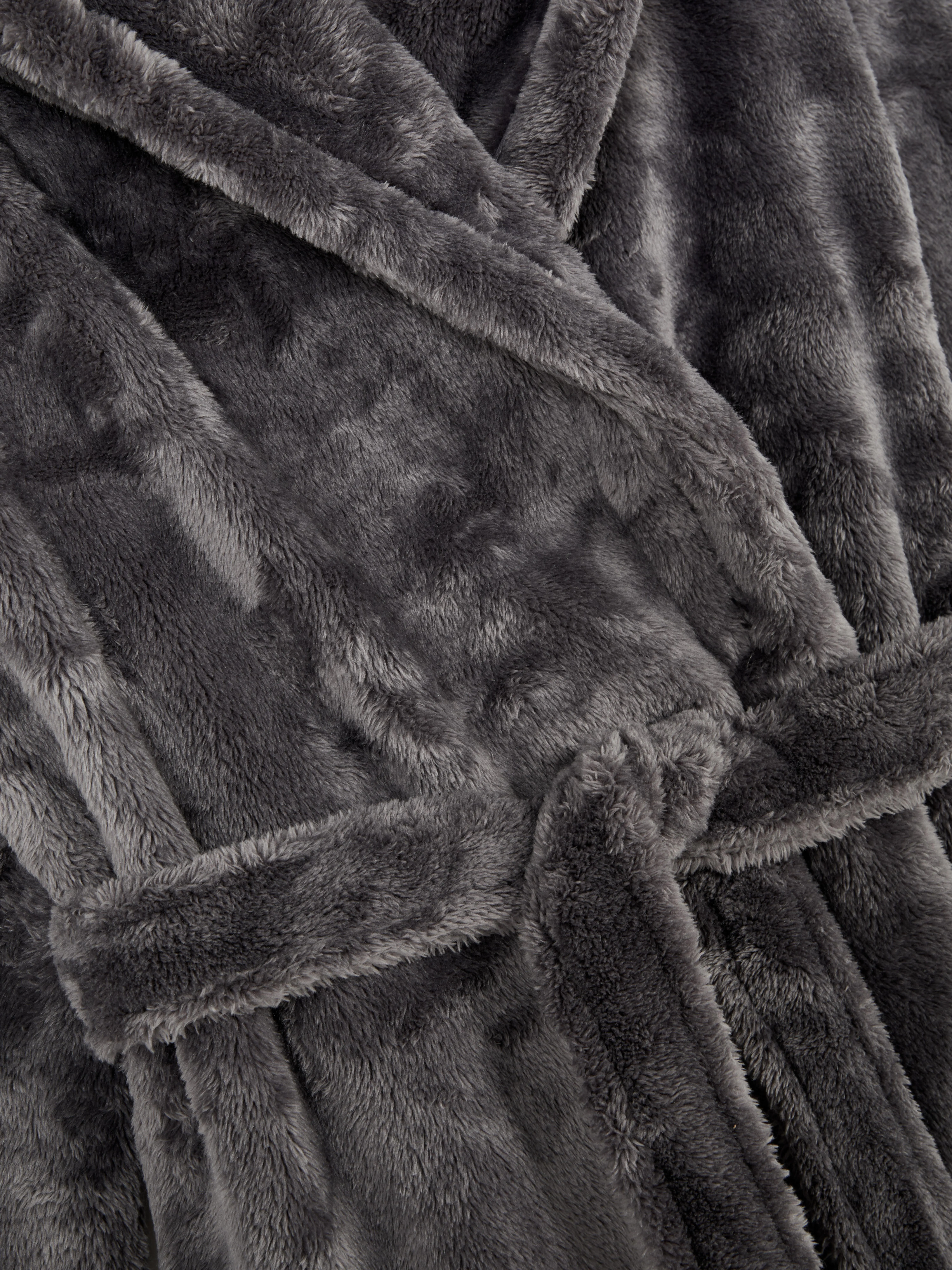 Vestaglia in peluche lunga