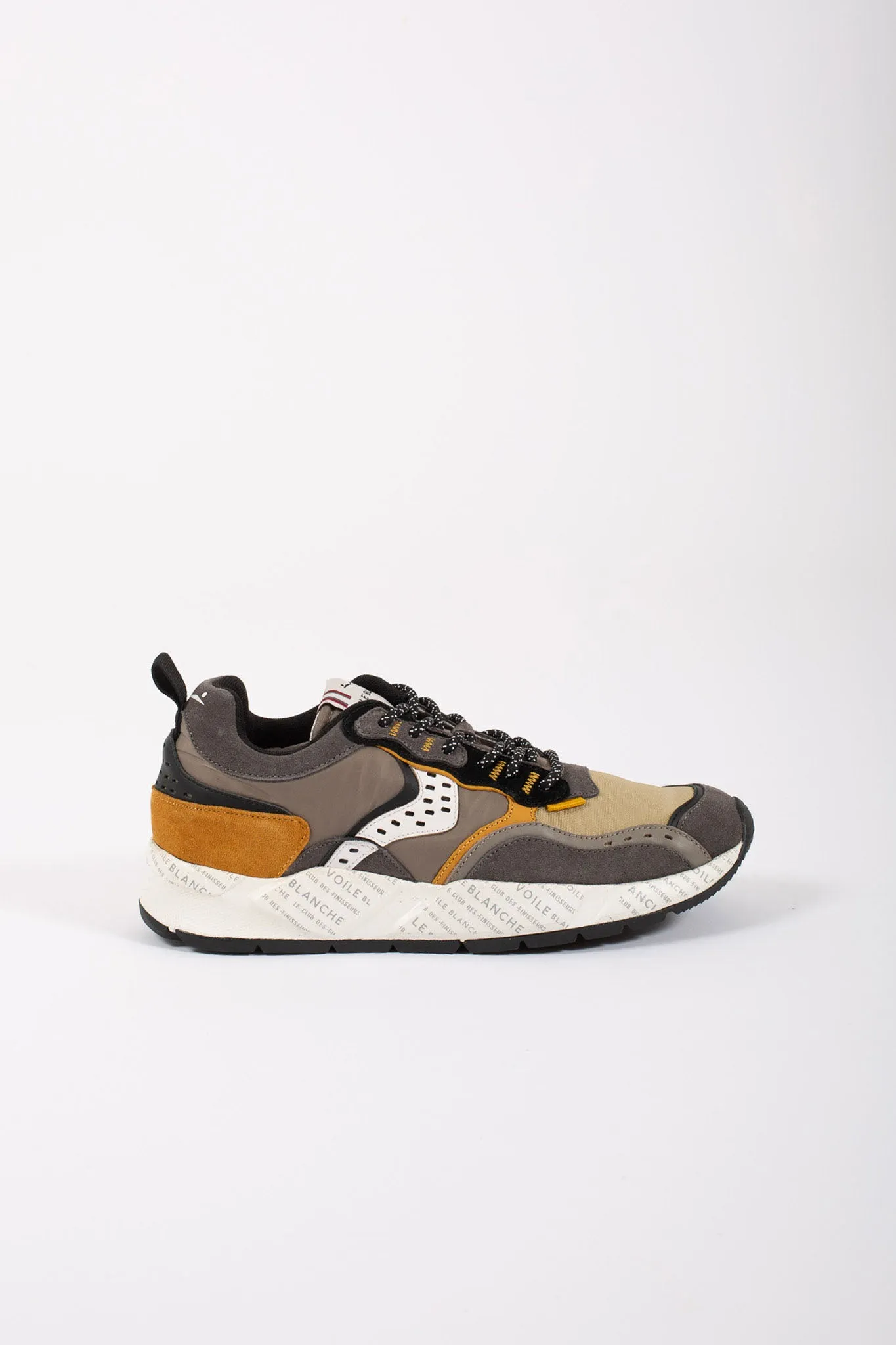 Voile Blanche Sneakers Suede/fabric/nylon Giallo Uomo