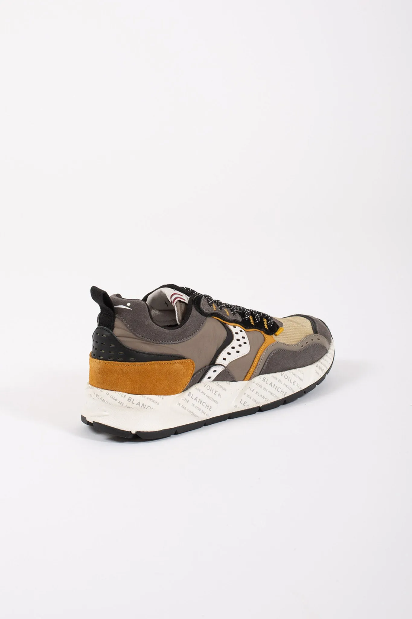 Voile Blanche Sneakers Suede/fabric/nylon Giallo Uomo