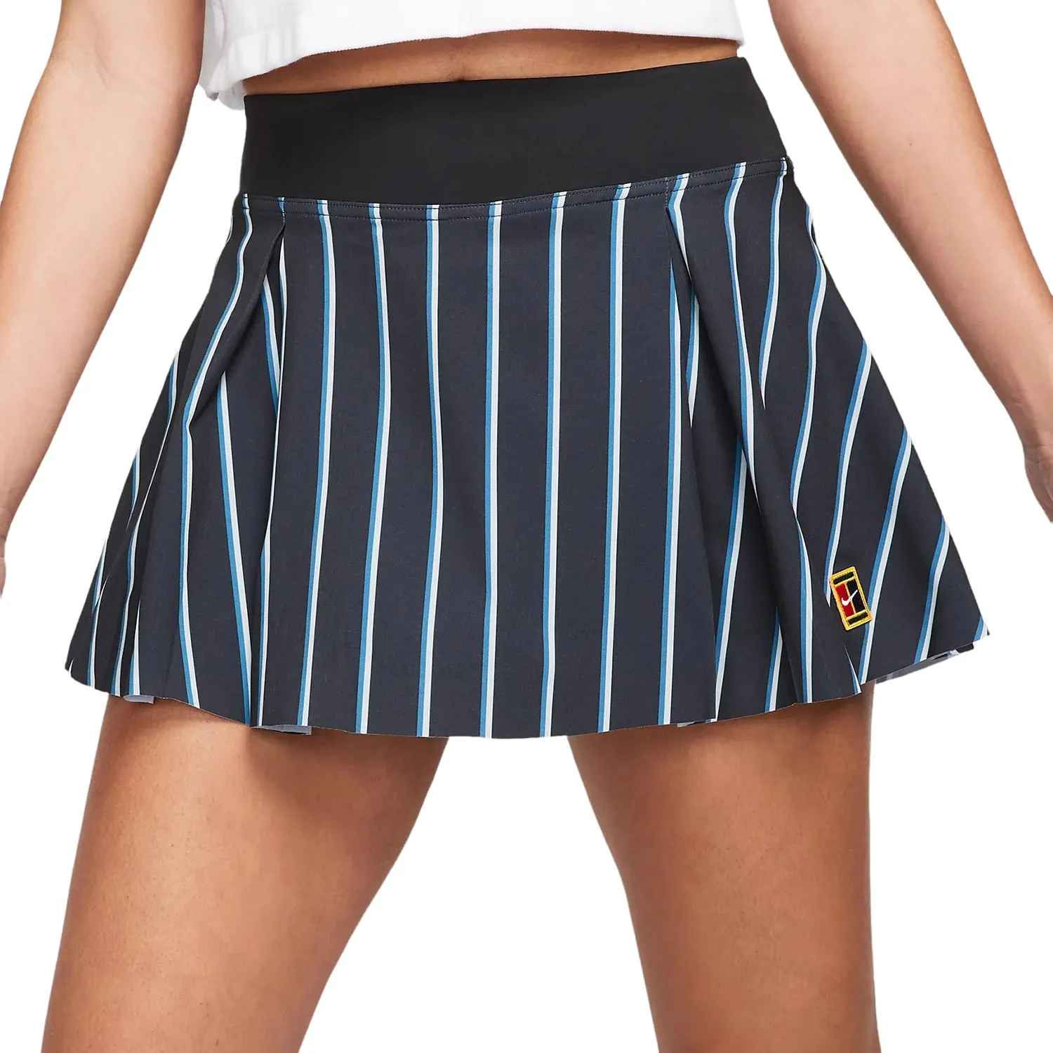 W NIKE DRI FIT CLUB SKIRT SHORT TENNIS HERITAGE