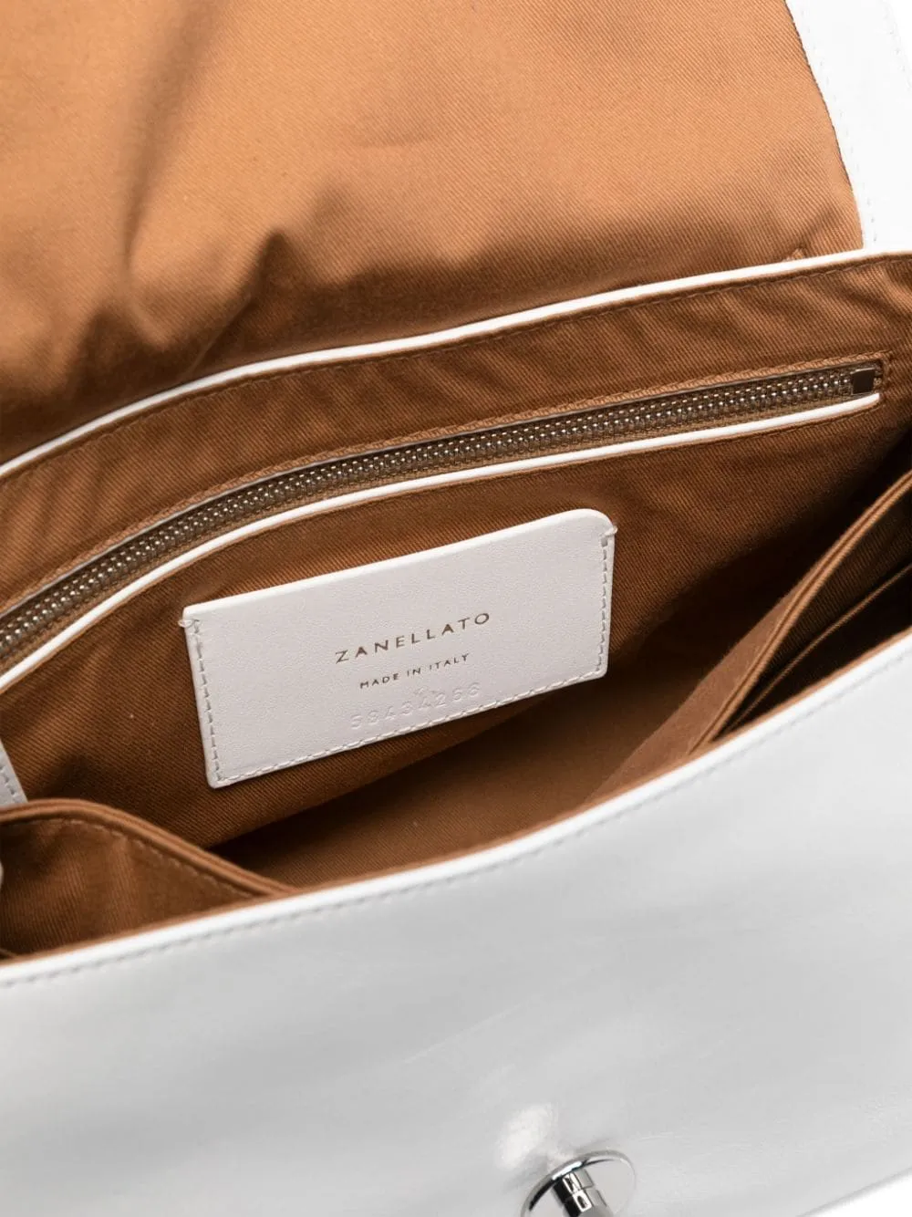 Zanellato Borsa Bianco Gin Donna Postina Delba Small