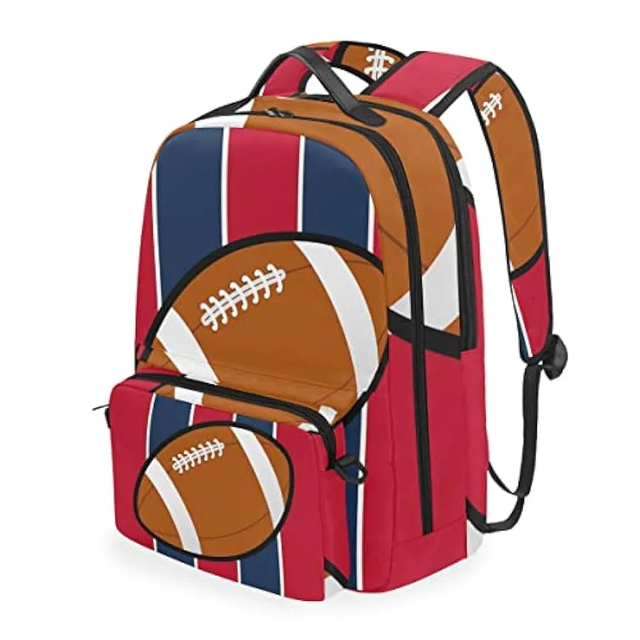 ZANHUGMI England Rugby Daypack Zaino da trekking con borsa a tracolla staccabile 156057511